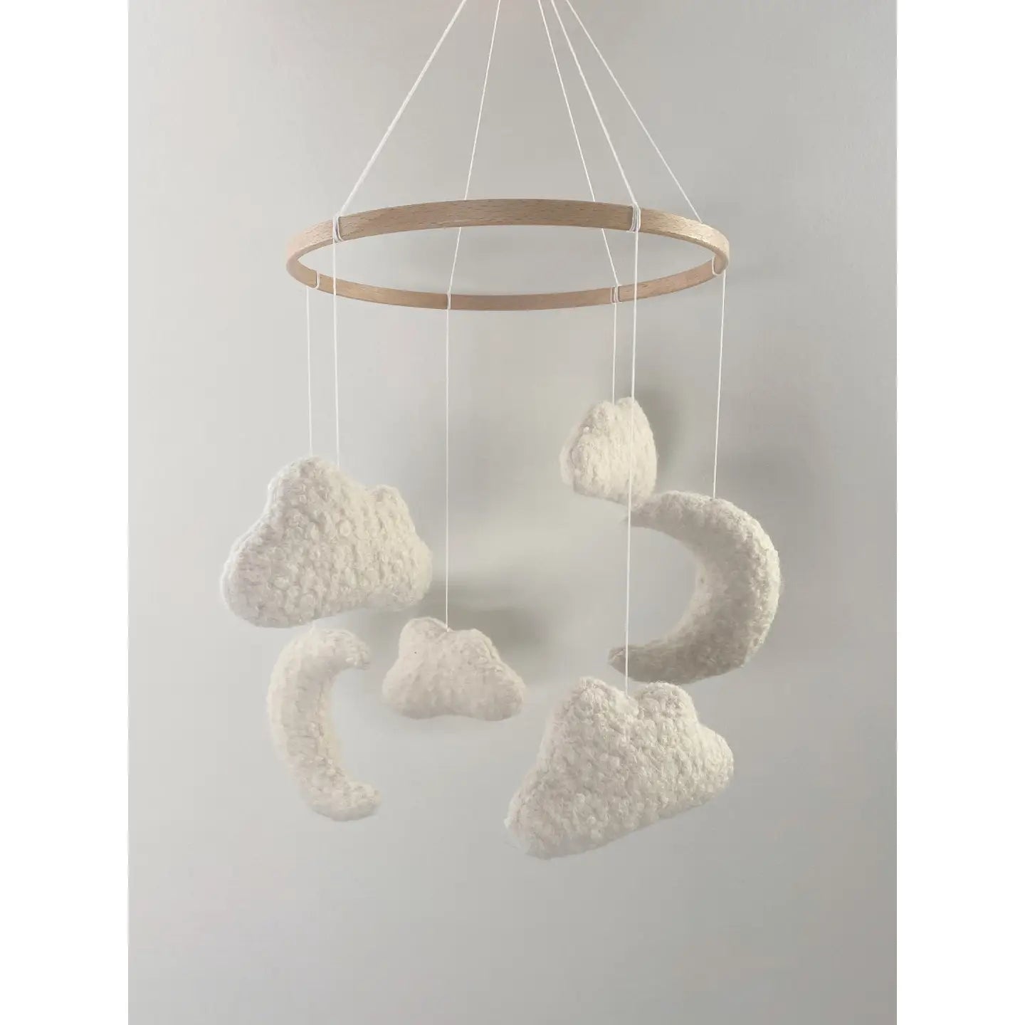 Boucle Cloud & Moon mobiele kinderkamerdecoratie