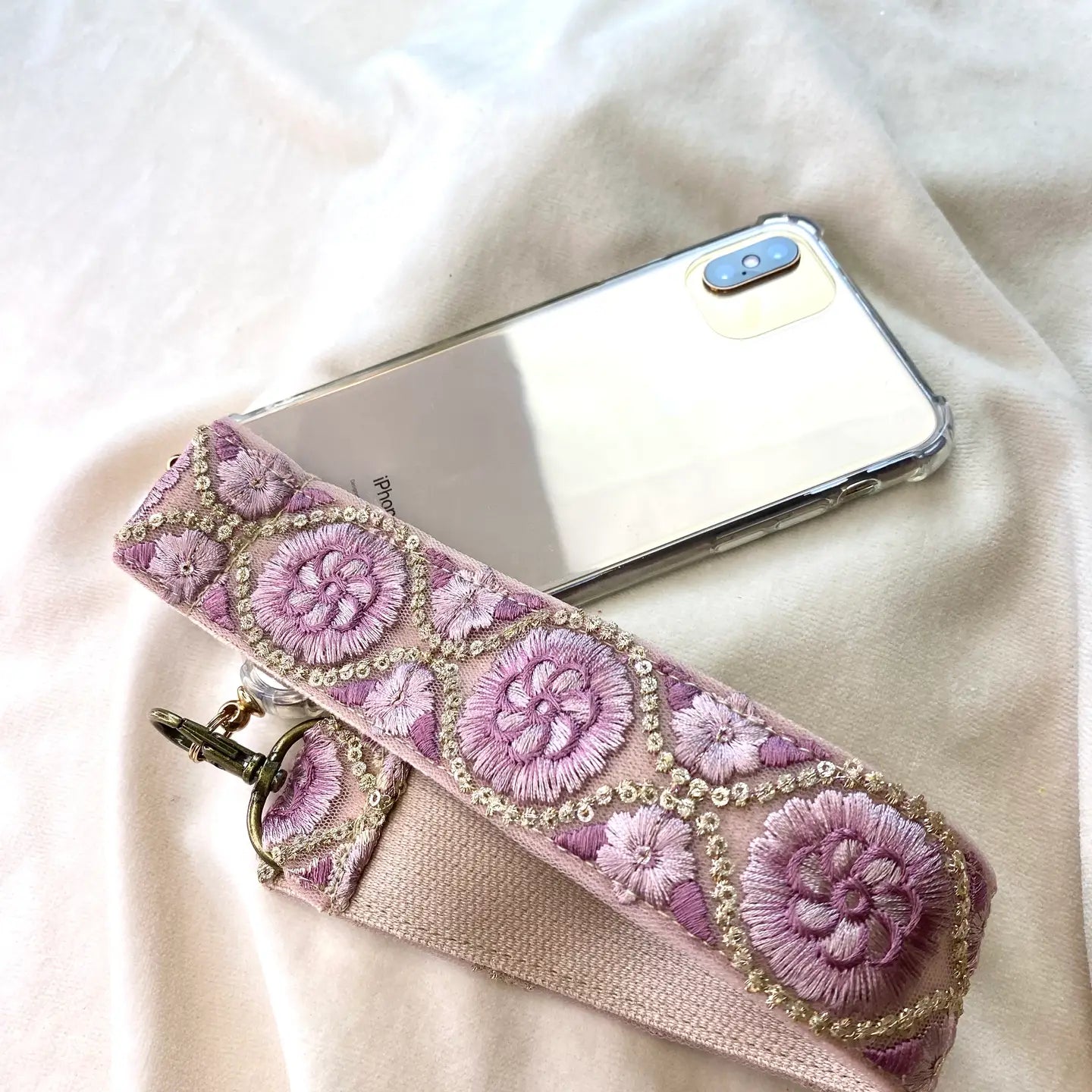 Telefoon Koord Lavender Goud
