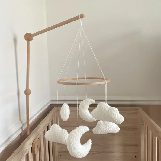 Boucle Cloud & Moon mobiele kinderkamerdecoratie