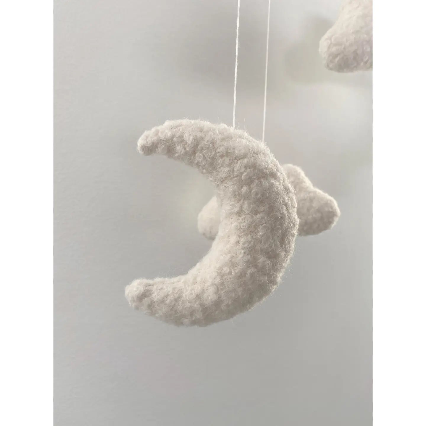 Boucle Cloud & Moon mobiele kinderkamerdecoratie