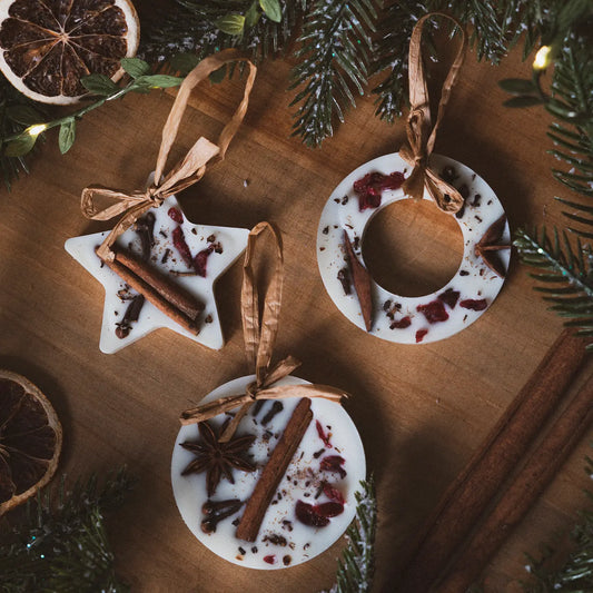 Geparfumeerde kerstboomversieringen