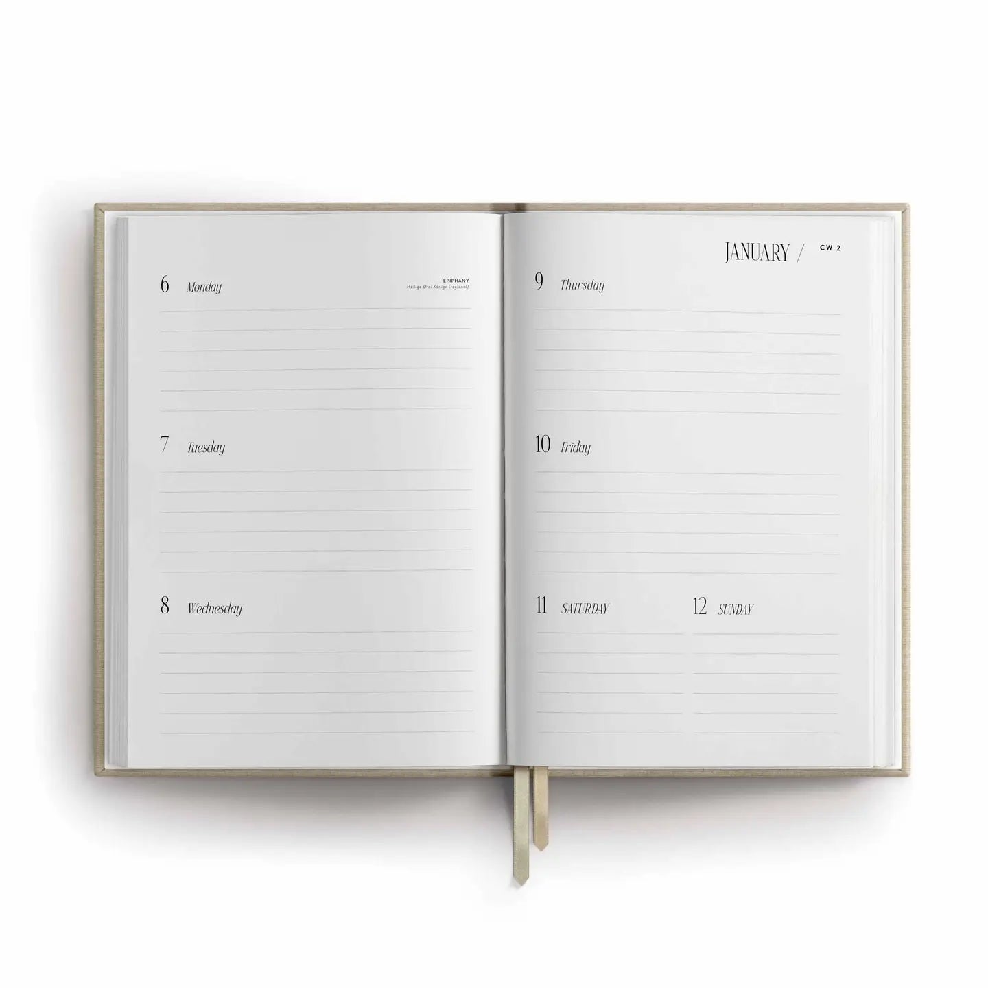 Kalender 2025 | A5, Sand (Bestseller)