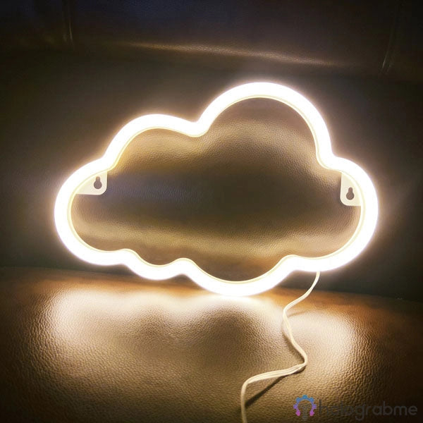 Neon LED wolk