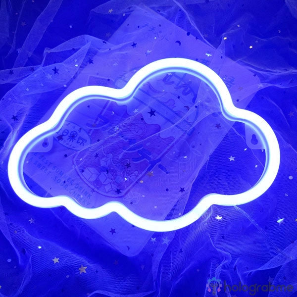 Neon LED wolk